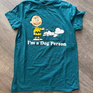 Peanuts "I'm A Dog Person" T-Shirt